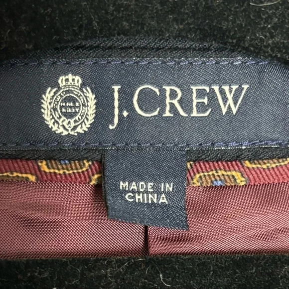 J Crew Ludlow Jacket 100% Wool Navy Size 40L Classic Business Preppy - Picture 8 of 12